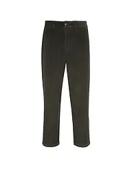 BARBOUR | Pantaloni in velluto a coste relaxed fit | Oliva