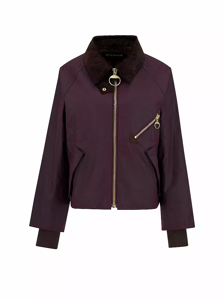 BARBOUR | Parka ARLENE WAX | Rosso scuro