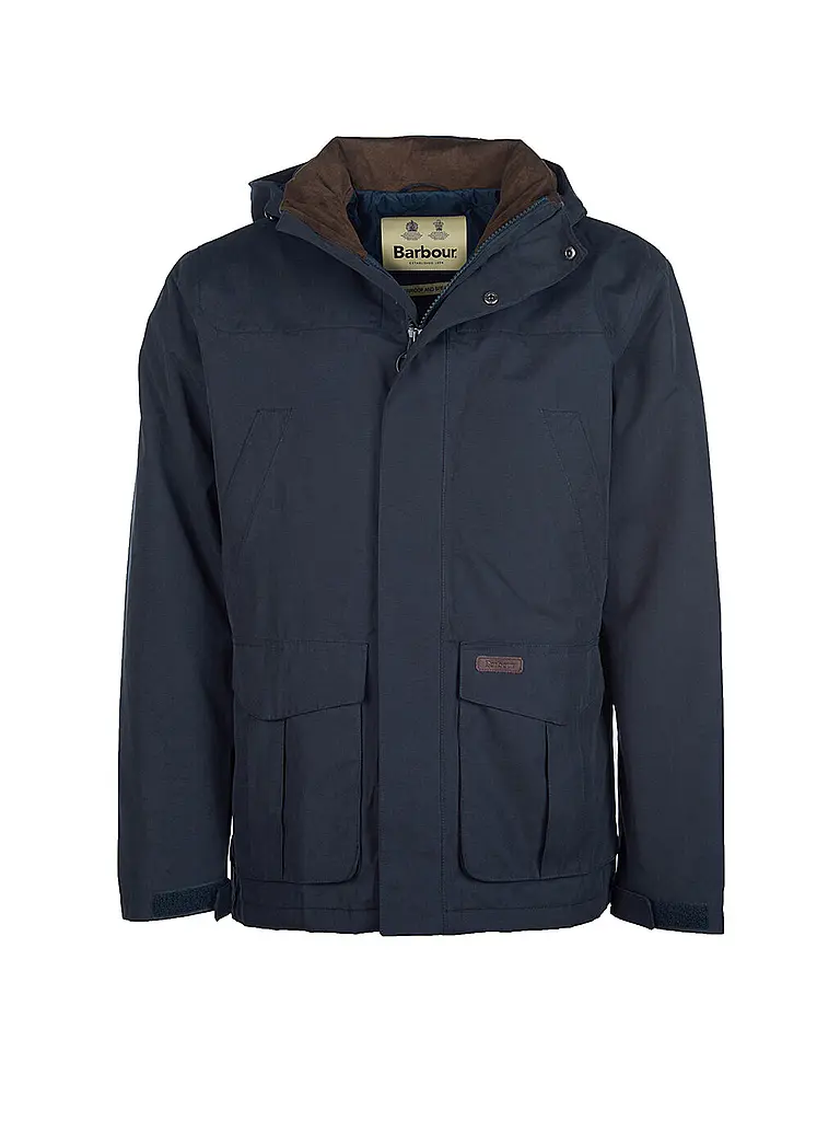 BARBOUR | Parka BROCKSTONE | Blu scuro