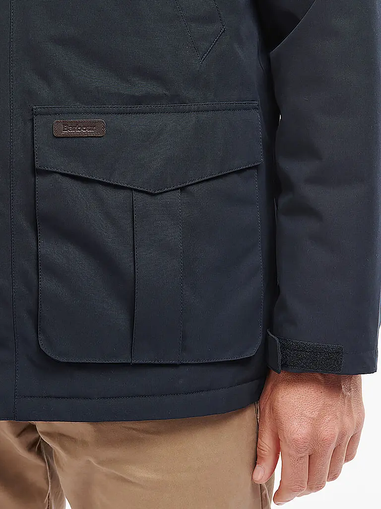 BARBOUR | Parka BROCKSTONE | Blu scuro