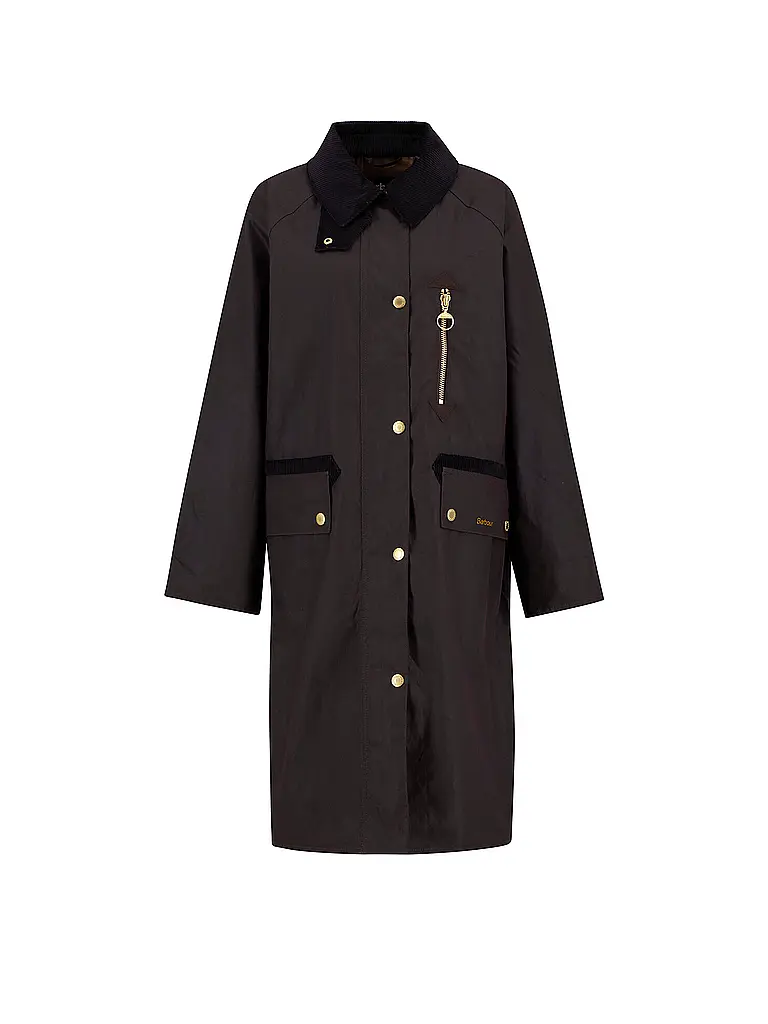 BARBOUR | Parka EVETTE WAX | Marrone