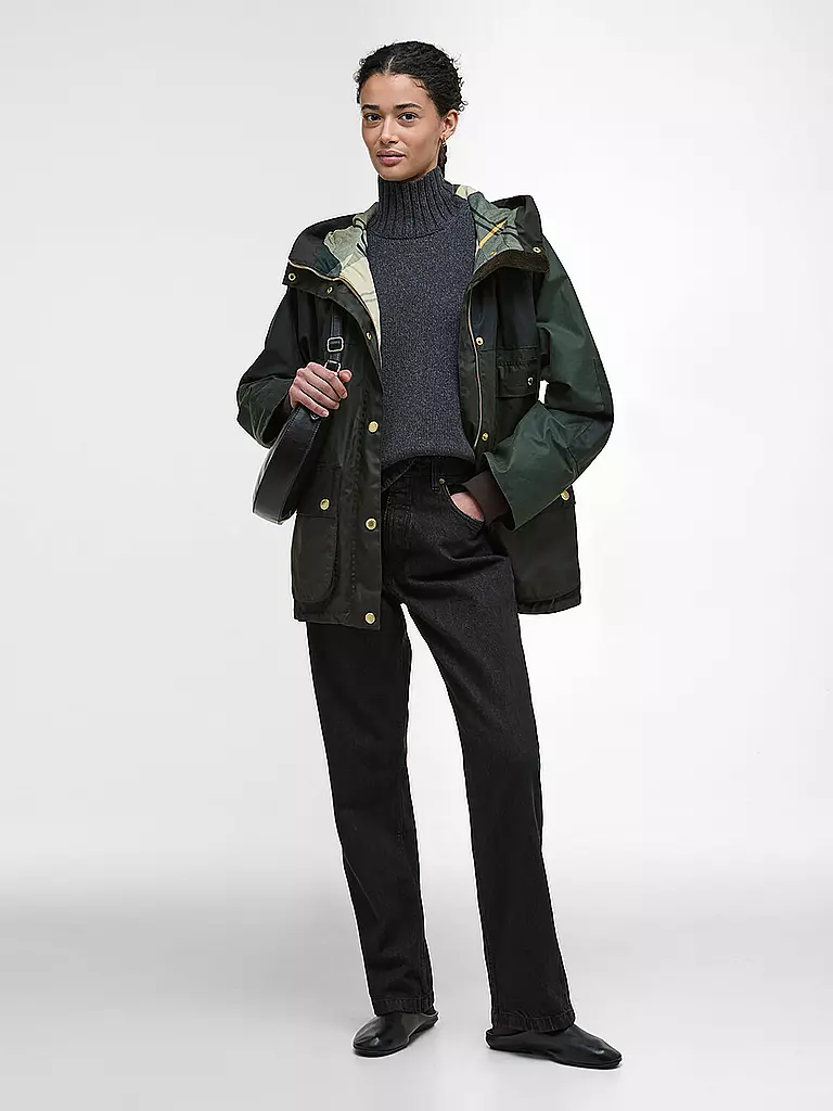 BARBOUR | Parka KEELEY WAX | Oliva