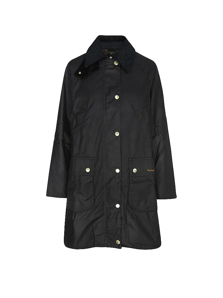 BARBOUR | Parka LONG BEADNELL WAX | Blu scuro