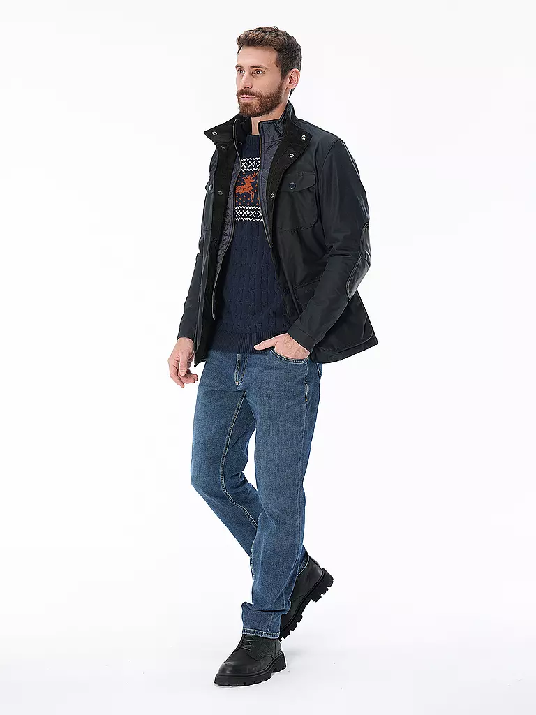 BARBOUR | Parka OGSTON | Blu scuro