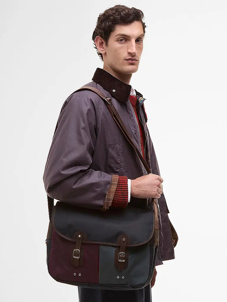 BARBOUR | Paul Smith loves Barbour Borsa a tracolla Wax Tarras | Blu