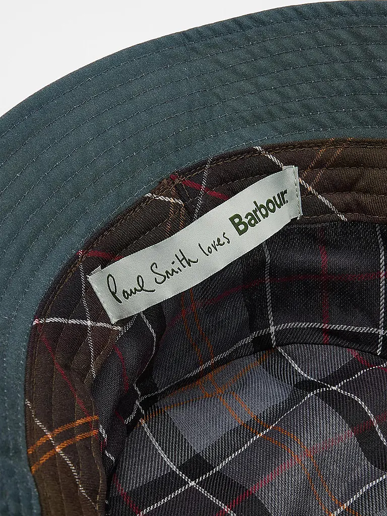BARBOUR | Paul Smith loves Barbour Cappello alla pescatora cerato | 
