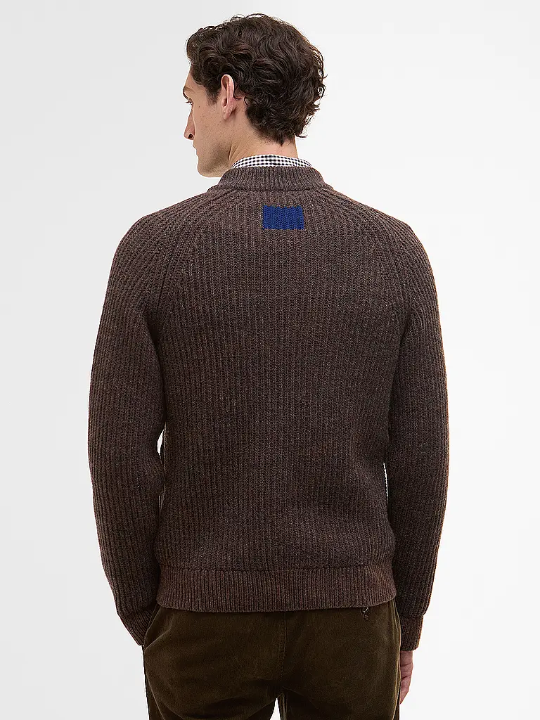 BARBOUR | Paul Smith loves Barbour Cardigan | Marrone