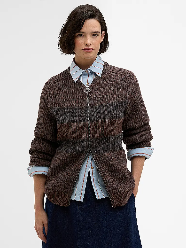 BARBOUR | Paul Smith loves Barbour Cardigan | Marrone