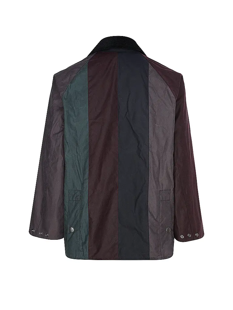BARBOUR | Paul Smith loves Barbour Giacca cerata a righe oversize Bedale | Multicolore
