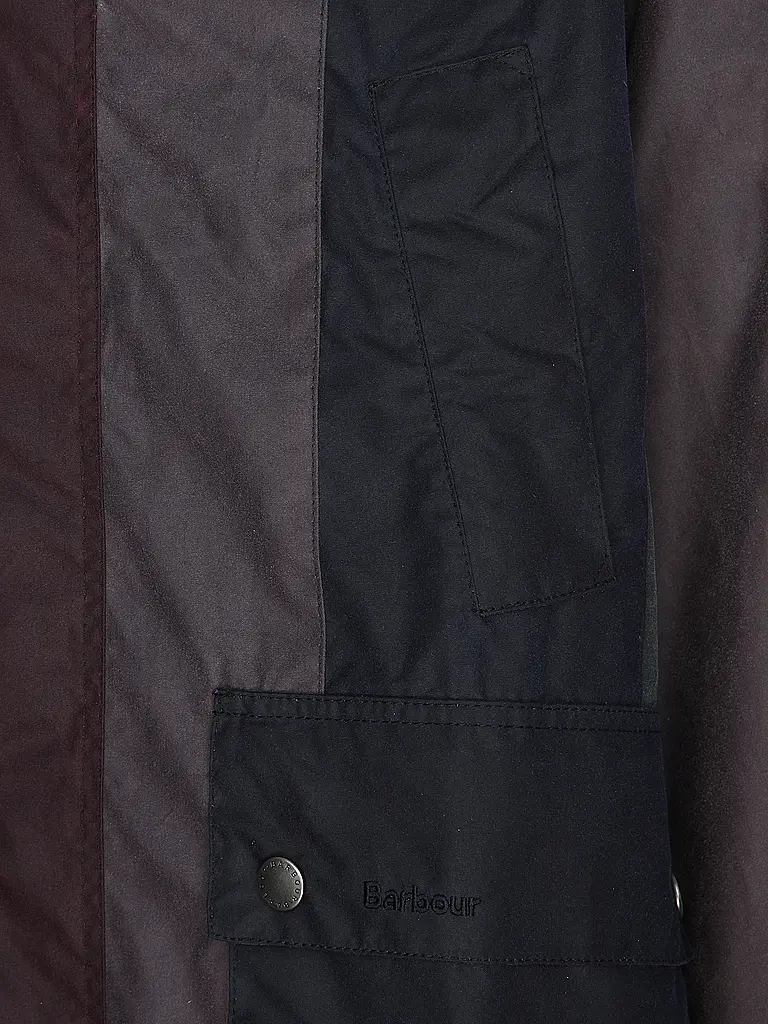 BARBOUR | Paul Smith loves Barbour Giacca cerata a righe oversize Bedale | Multicolore