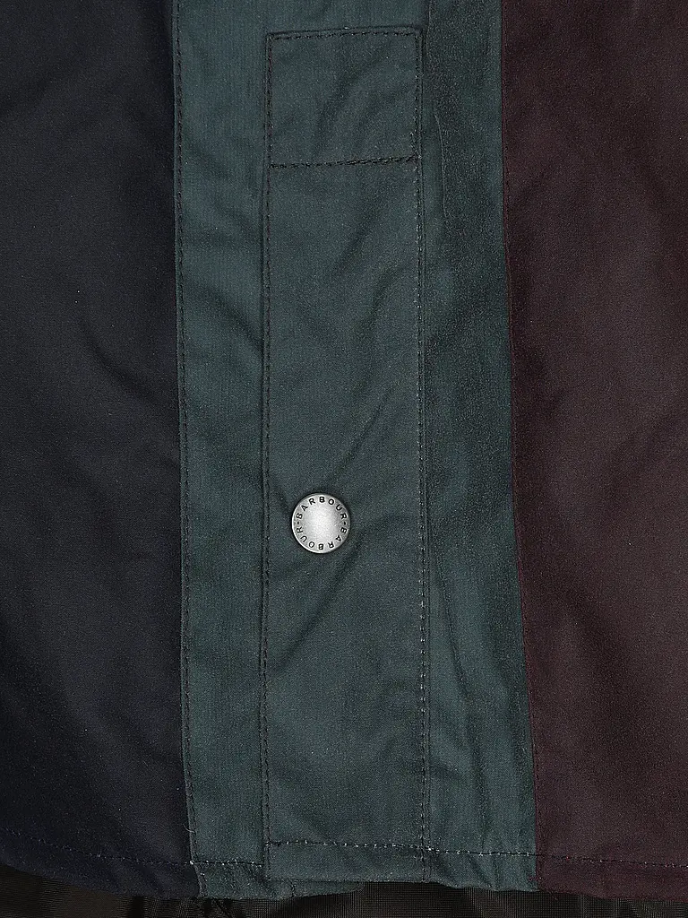 BARBOUR | Paul Smith loves Barbour Giacca cerata a righe oversize Bedale | Multicolore
