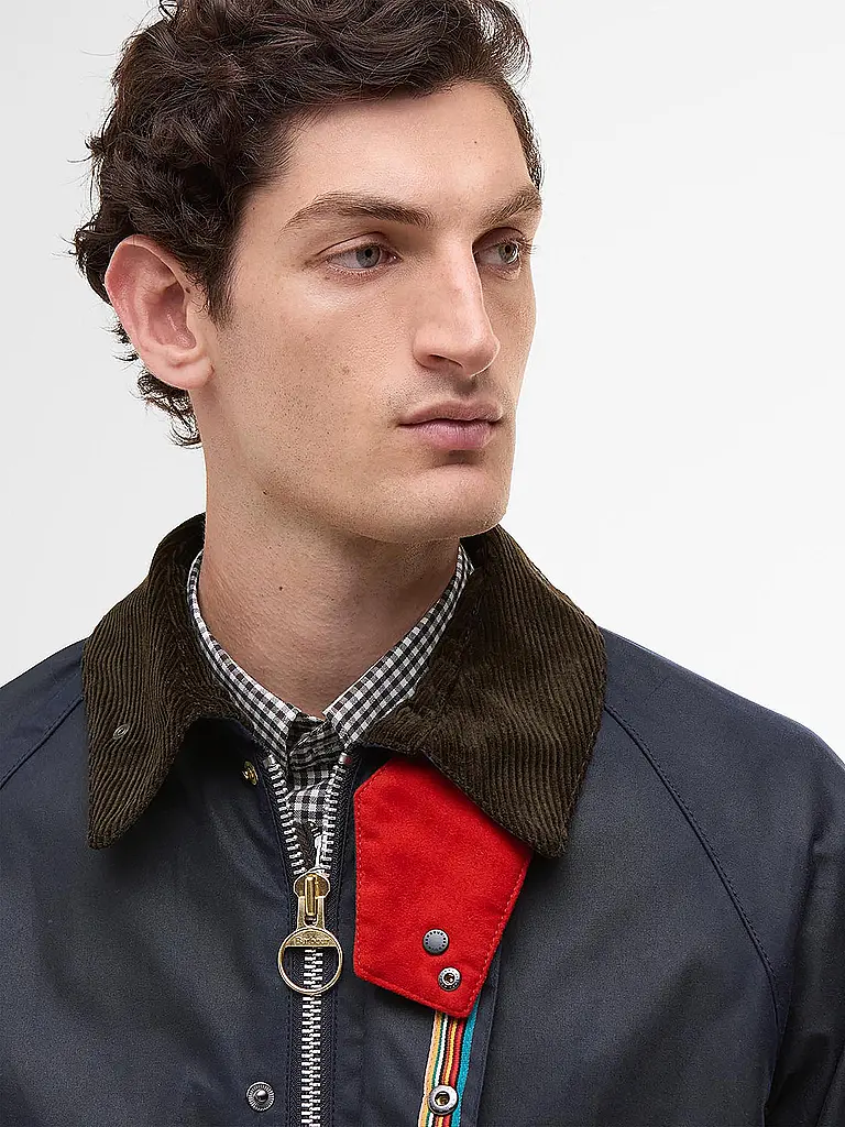 BARBOUR | Paul Smith loves Barbour Giacca cerata Oversized Bedale | 