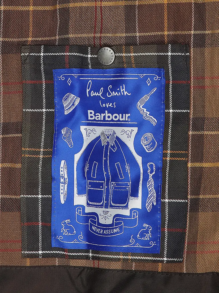 BARBOUR | Paul Smith loves Barbour Giacca cerata Oversized Bedale |