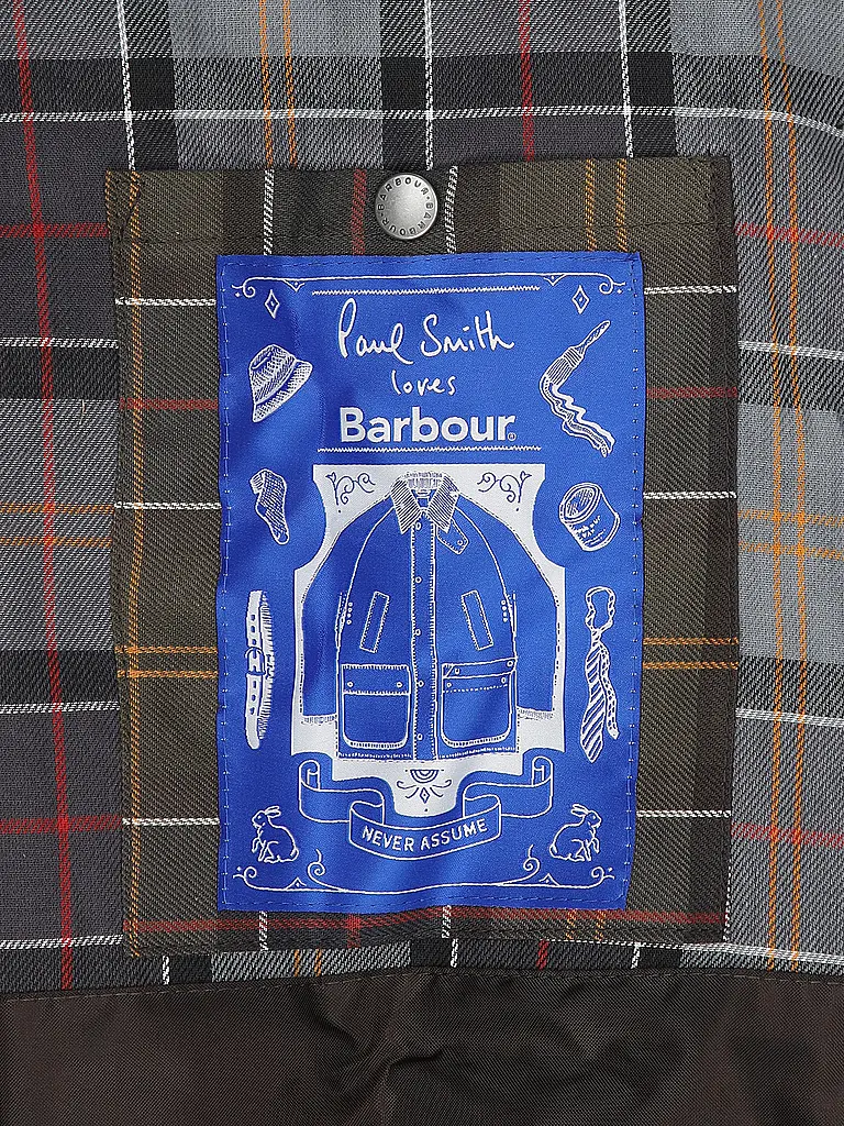 BARBOUR | Paul Smith loves Barbour Giacca cerata Oversized Bedale | 
