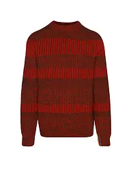 BARBOUR | Paul Smith loves Barbour Pullover Saddle girocollo | Rosso