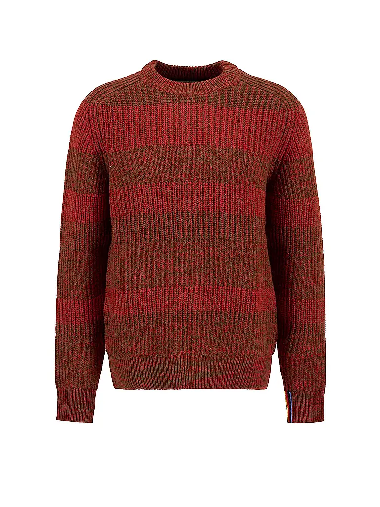BARBOUR | Paul Smith loves Barbour Pullover Saddle girocollo | 