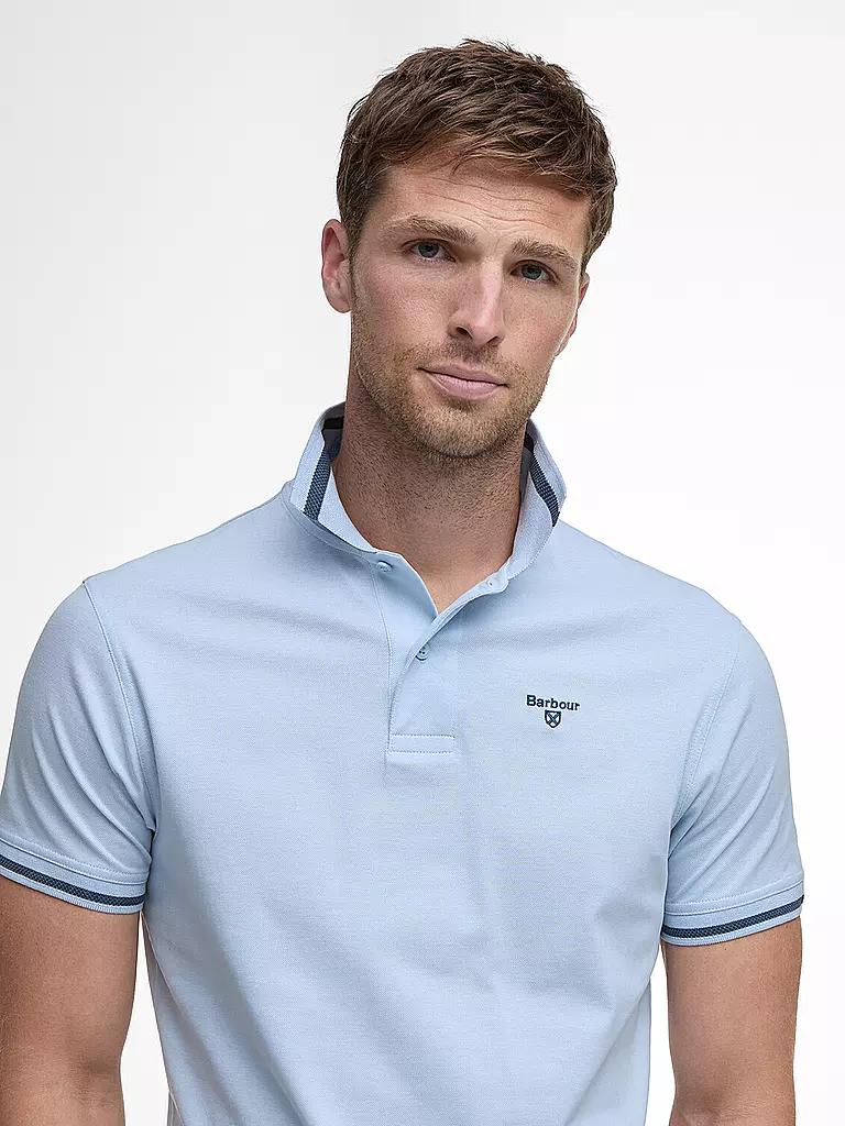 BARBOUR | Polo FERRYBRIDGE | Blu chiaro
