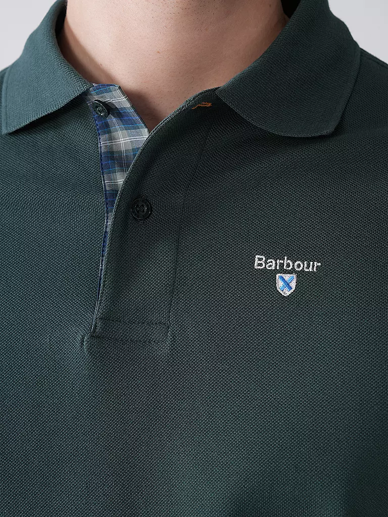 BARBOUR | Polo vestibilità regular | Verde scuro