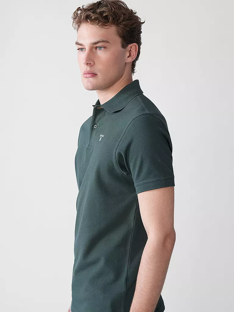 BARBOUR | Polo vestibilità regular | Verde scuro