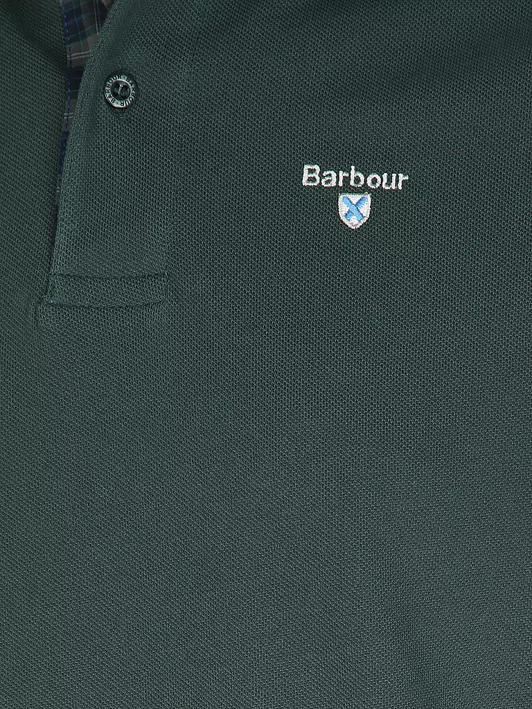 BARBOUR | Polo vestibilità regular | Verde scuro