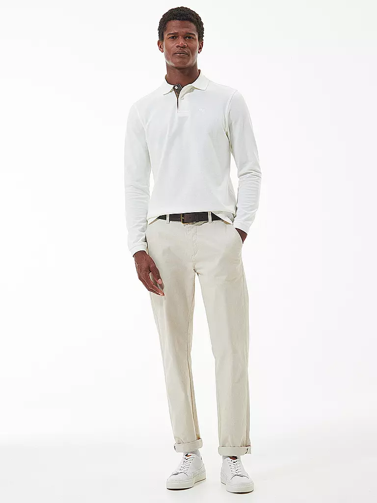 BARBOUR | Poloshirt ESSENTIAL | Bianco