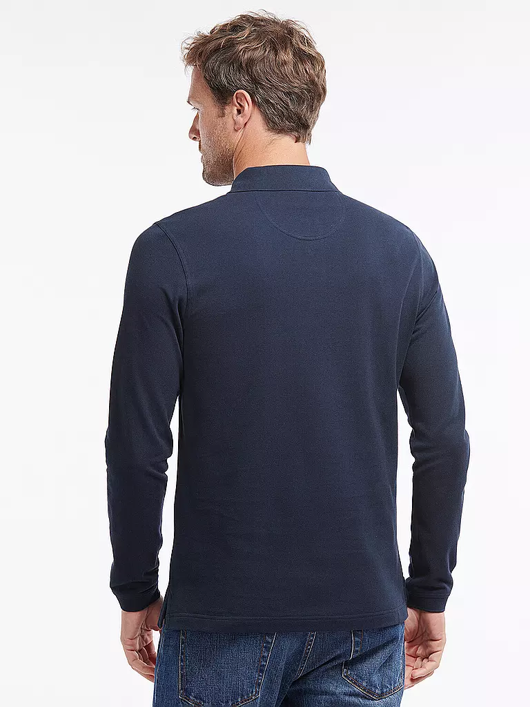 BARBOUR | Poloshirt ESSENTIAL | Blu scuro