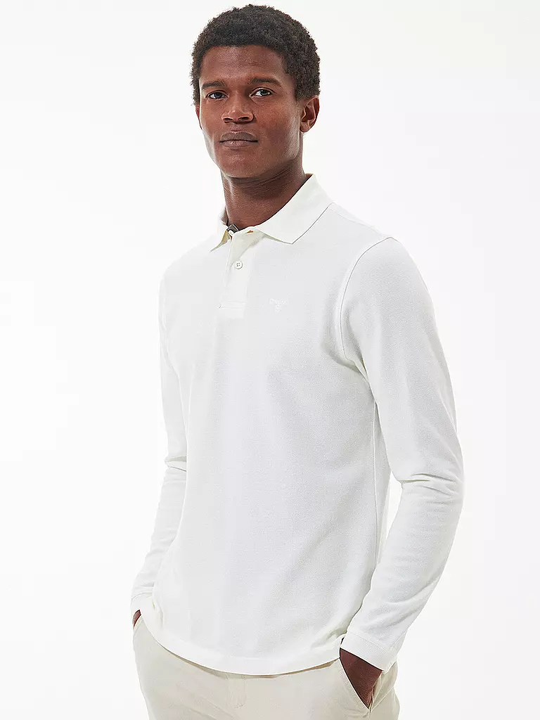 BARBOUR | Poloshirt ESSENTIAL | Bianco