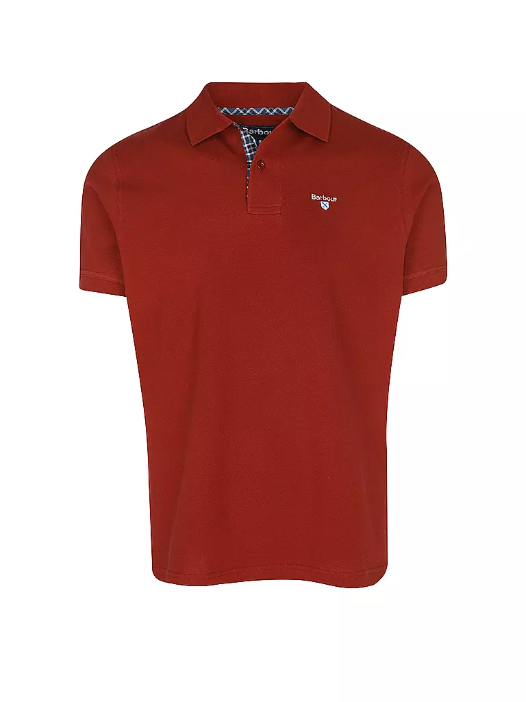 BARBOUR | Poloshirt Regular Fit | Rosso