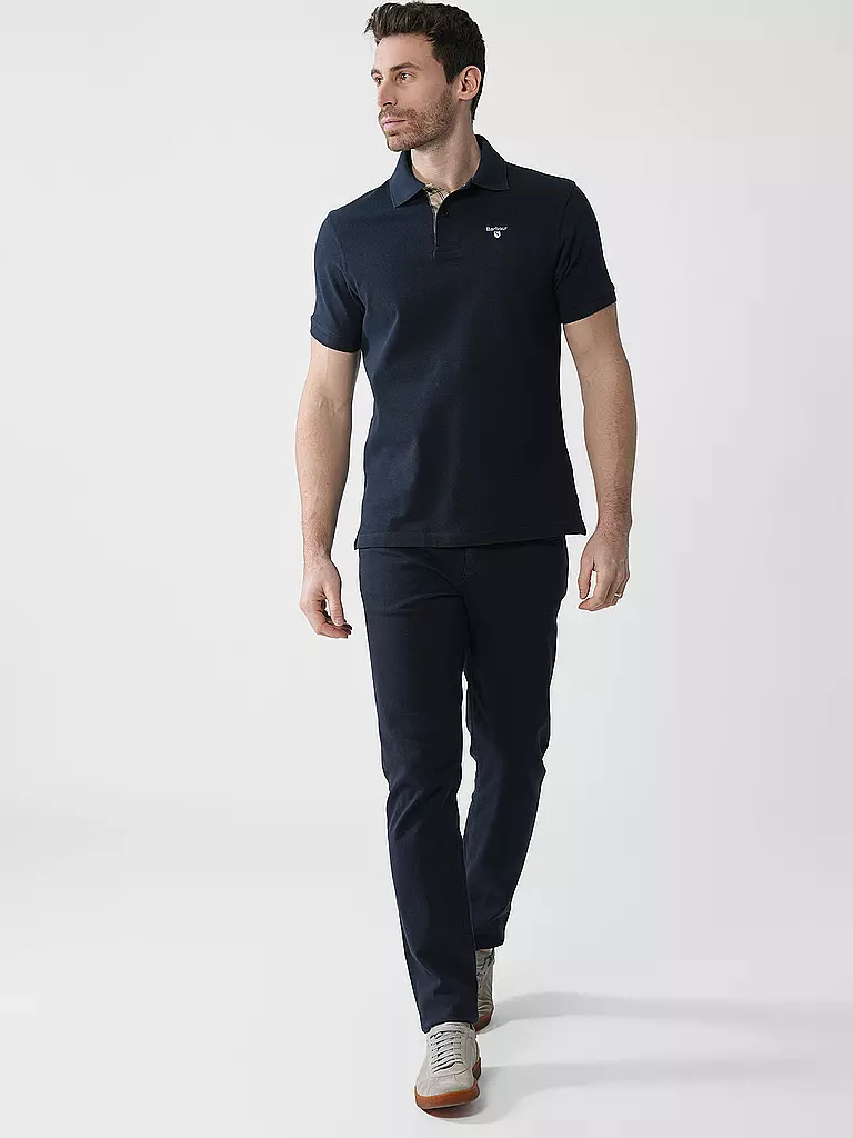 BARBOUR | Poloshirt Regular Fit | Blu scuro