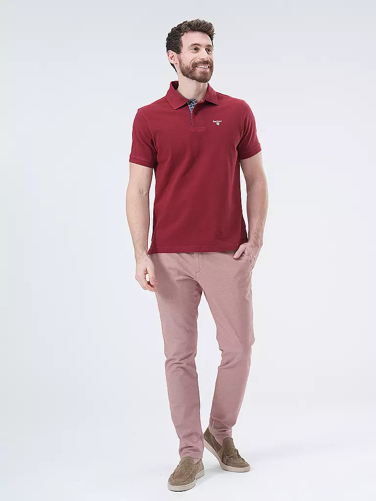 BARBOUR | Poloshirt Regular Fit | Rosso