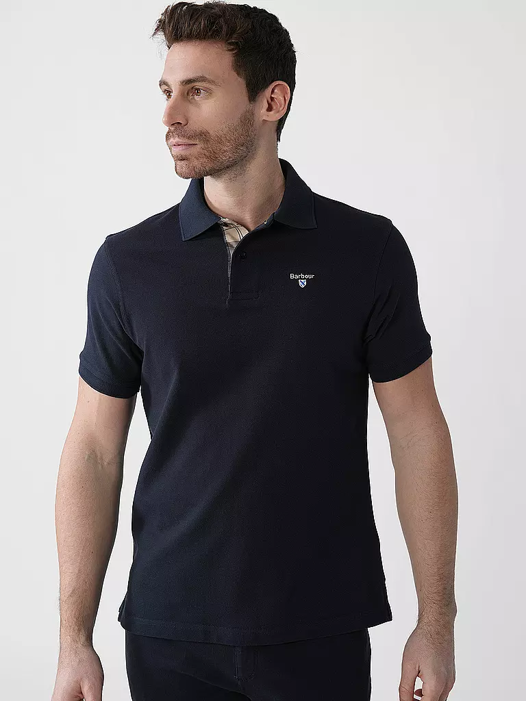 BARBOUR | Poloshirt Regular Fit | Blu scuro