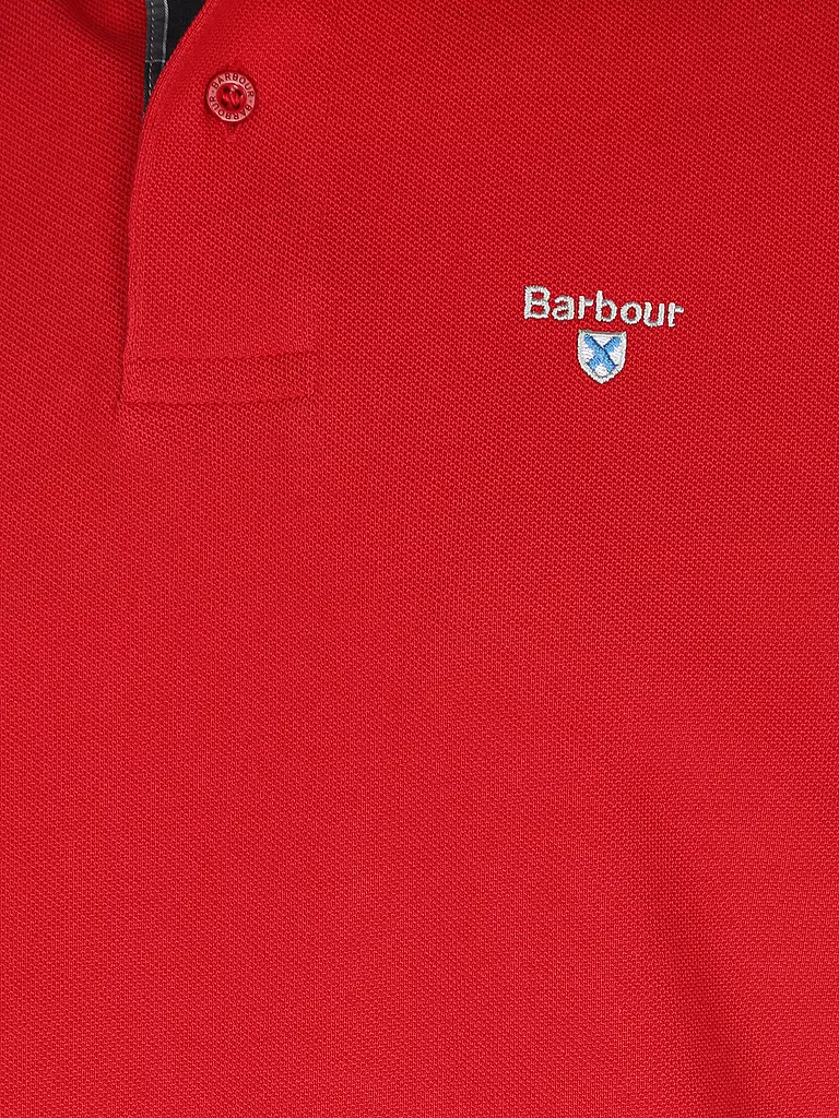 BARBOUR | Poloshirt Regular Fit | Rosso