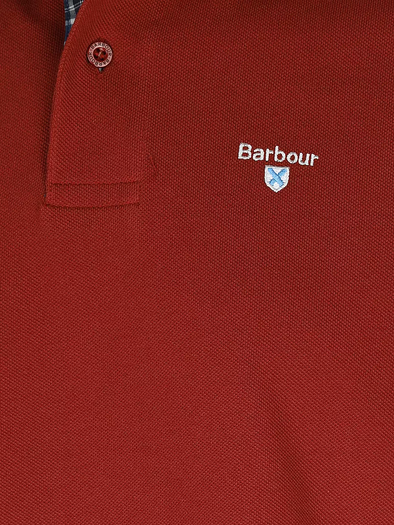 BARBOUR | Poloshirt Regular Fit | Rosso