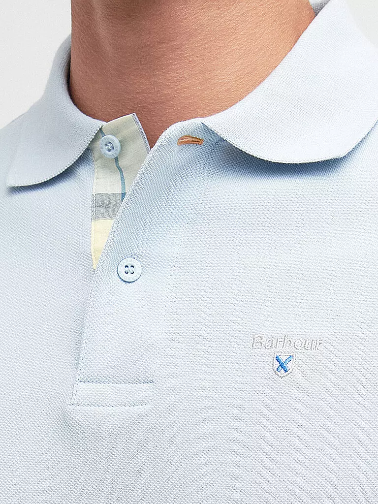 BARBOUR | Poloshirt Regular Fit | Blu chiaro