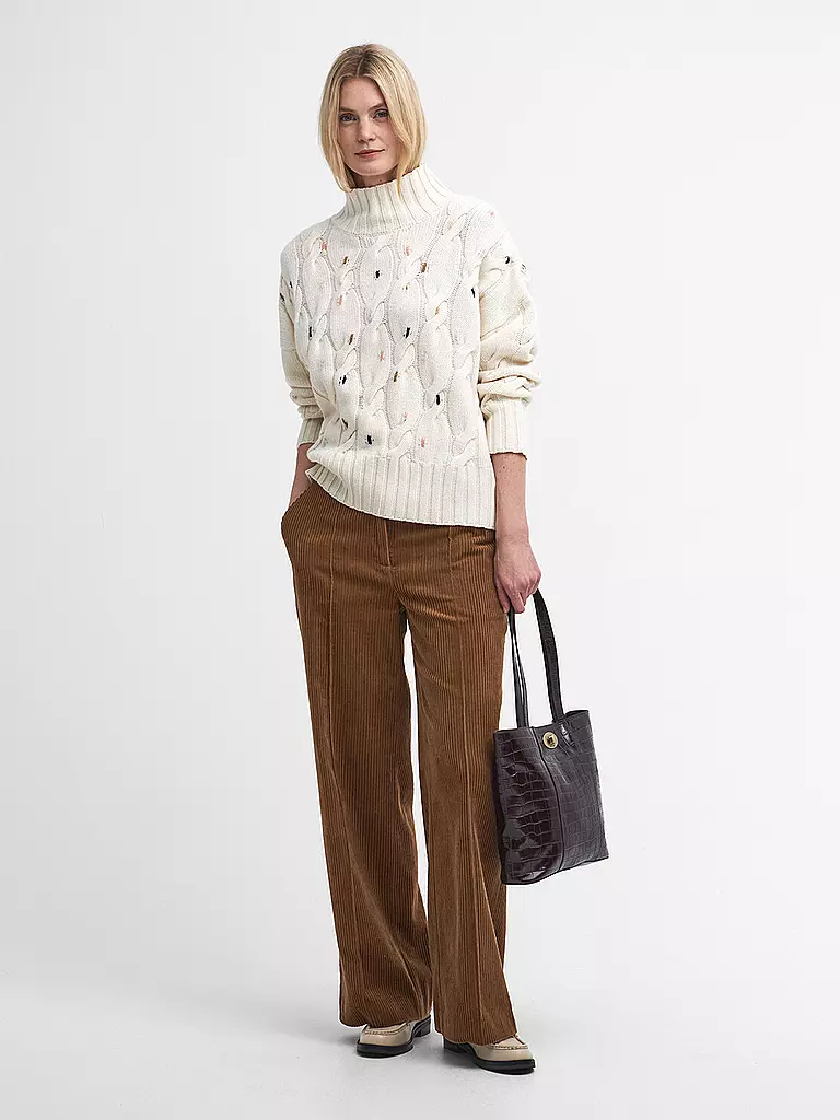 BARBOUR | Pullover FLEUR  | Bianco