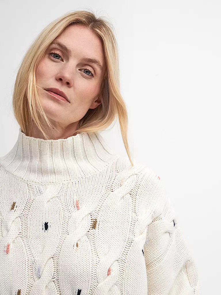 BARBOUR | Pullover FLEUR  | Bianco