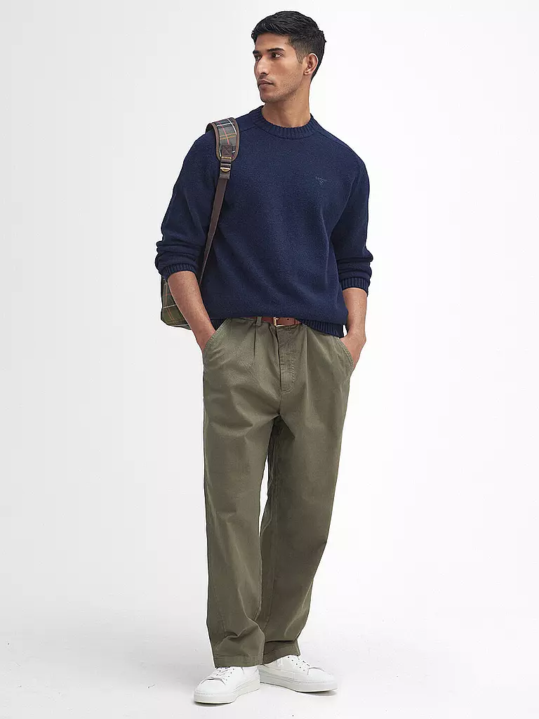 BARBOUR | Pullover GRANGETOWN | Blu scuro