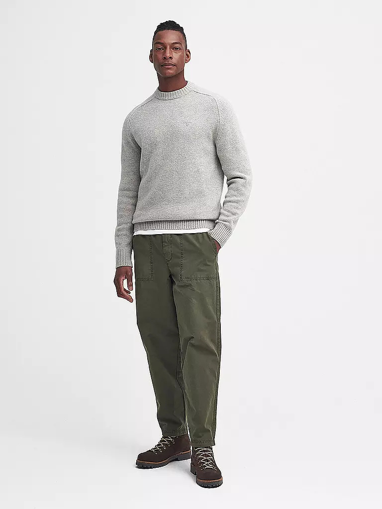 BARBOUR | Pullover GRANGETOWN | Grigio chiaro