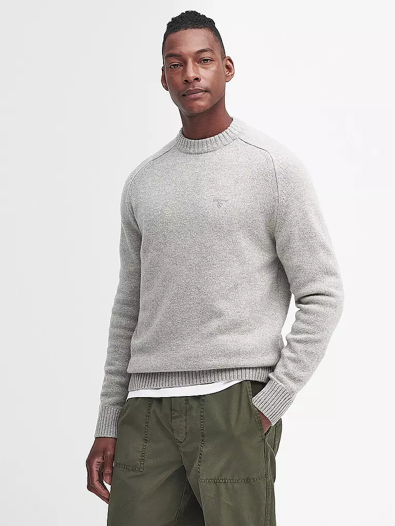 BARBOUR | Pullover GRANGETOWN | Grigio chiaro