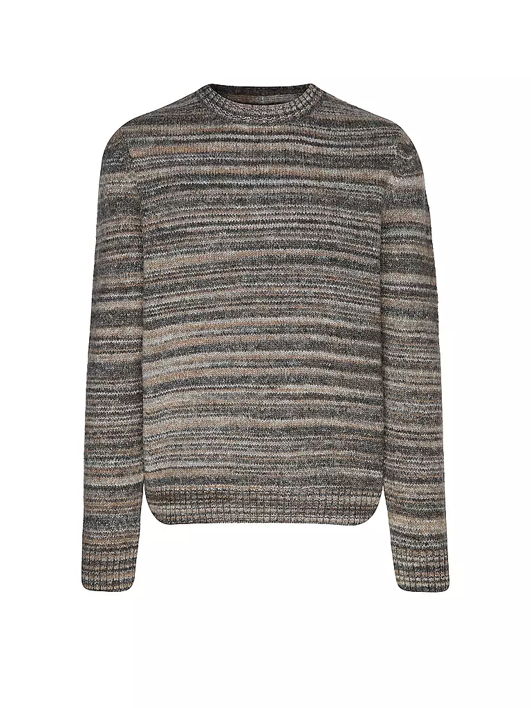 BARBOUR | Pullover PATELEY STRIPED | Grigio