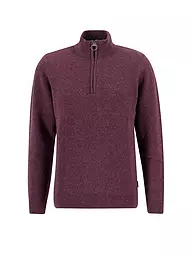 BARBOUR | Troyer Pullover HOLDIN  | Rosso scuro