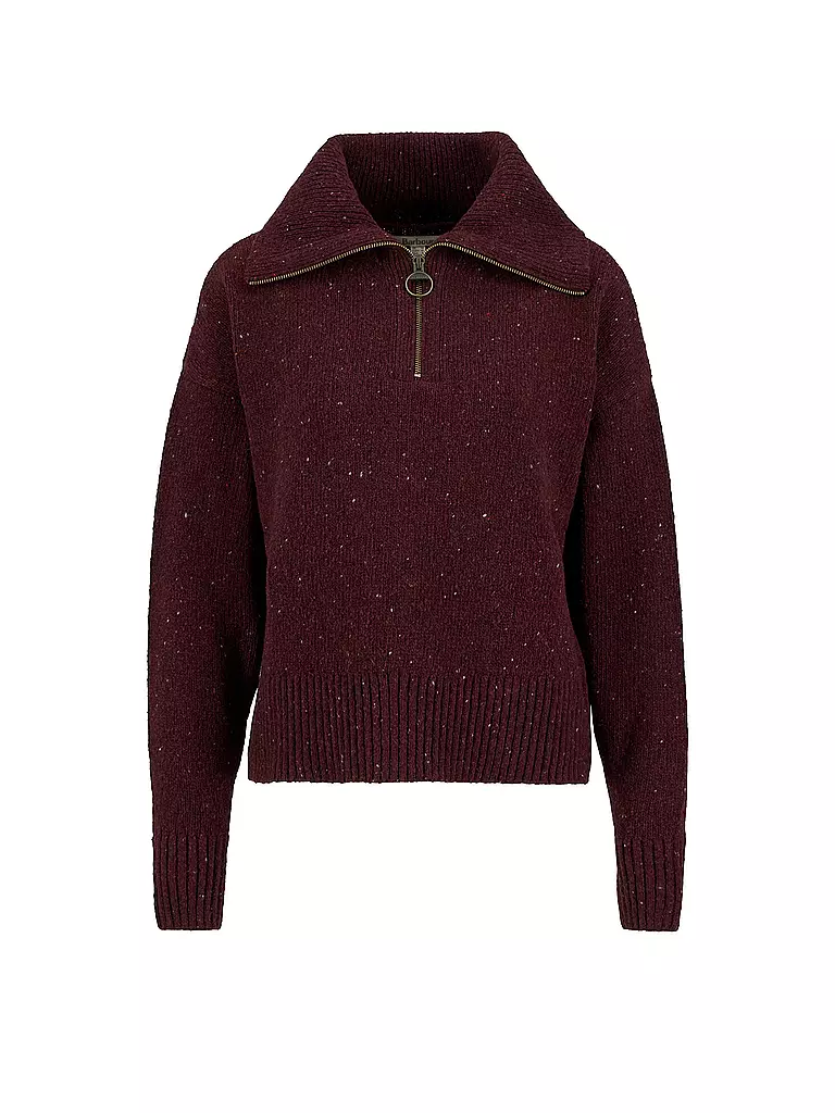 BARBOUR | Pullover Troyer LAVENSDALE | Marrone