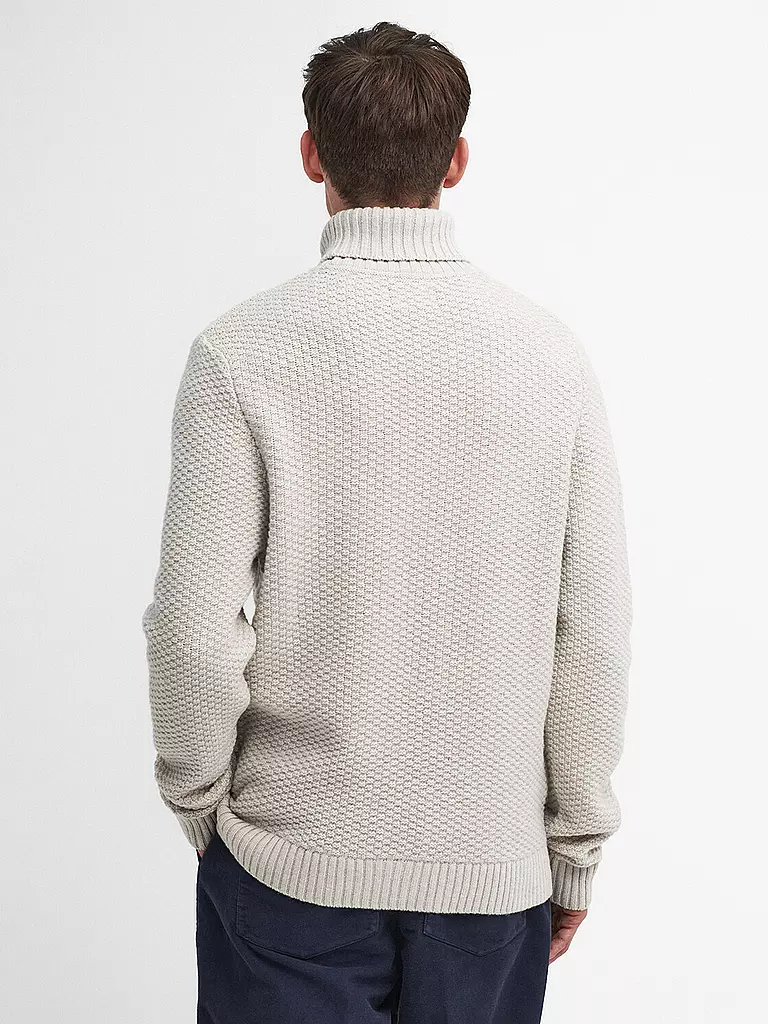 BARBOUR | Rollkragenpullover DALESIDE | Crema