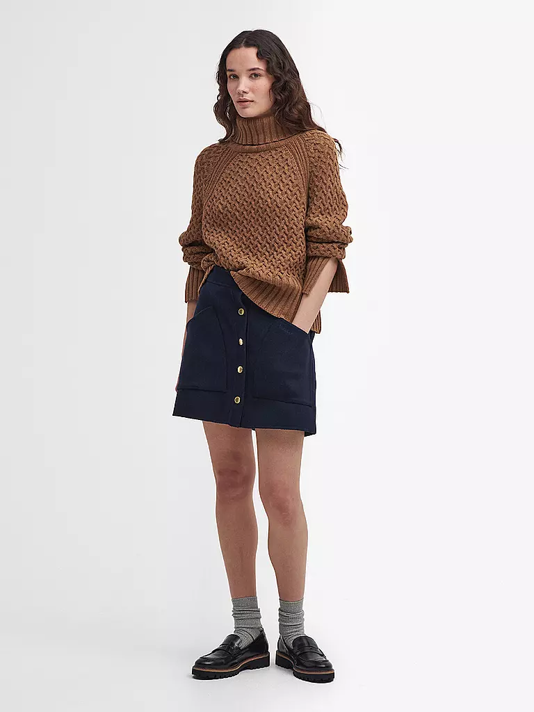 BARBOUR | Rollkragenpullover MALTON | Cammello