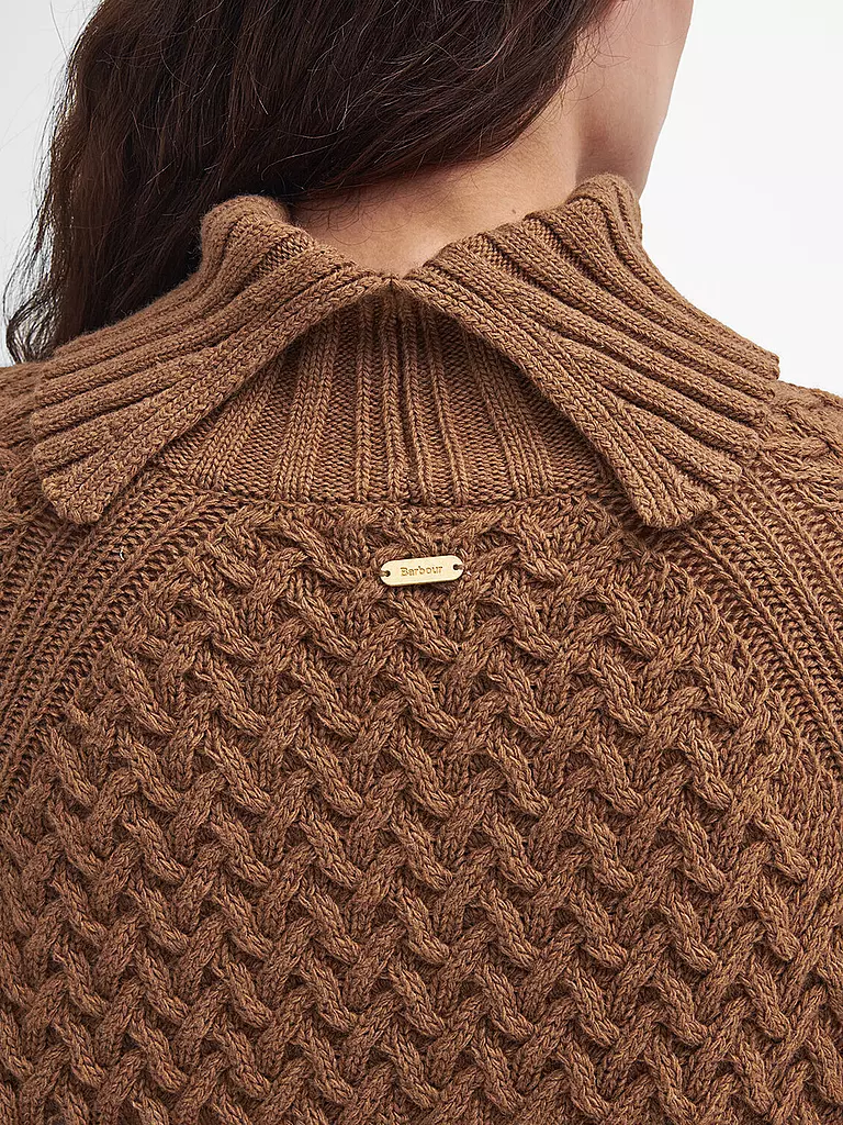 BARBOUR | Rollkragenpullover MALTON | Cammello