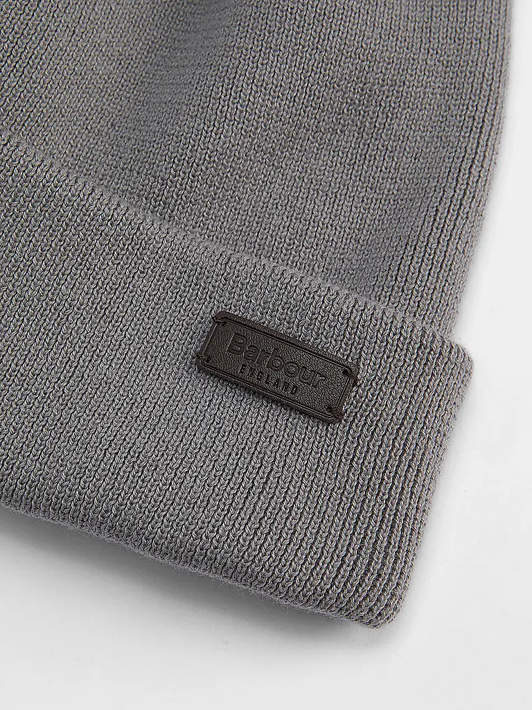 BARBOUR | Set regalo 2 pezzi sciarpa e cappello SWINTON CHRISTMAS | Grigio