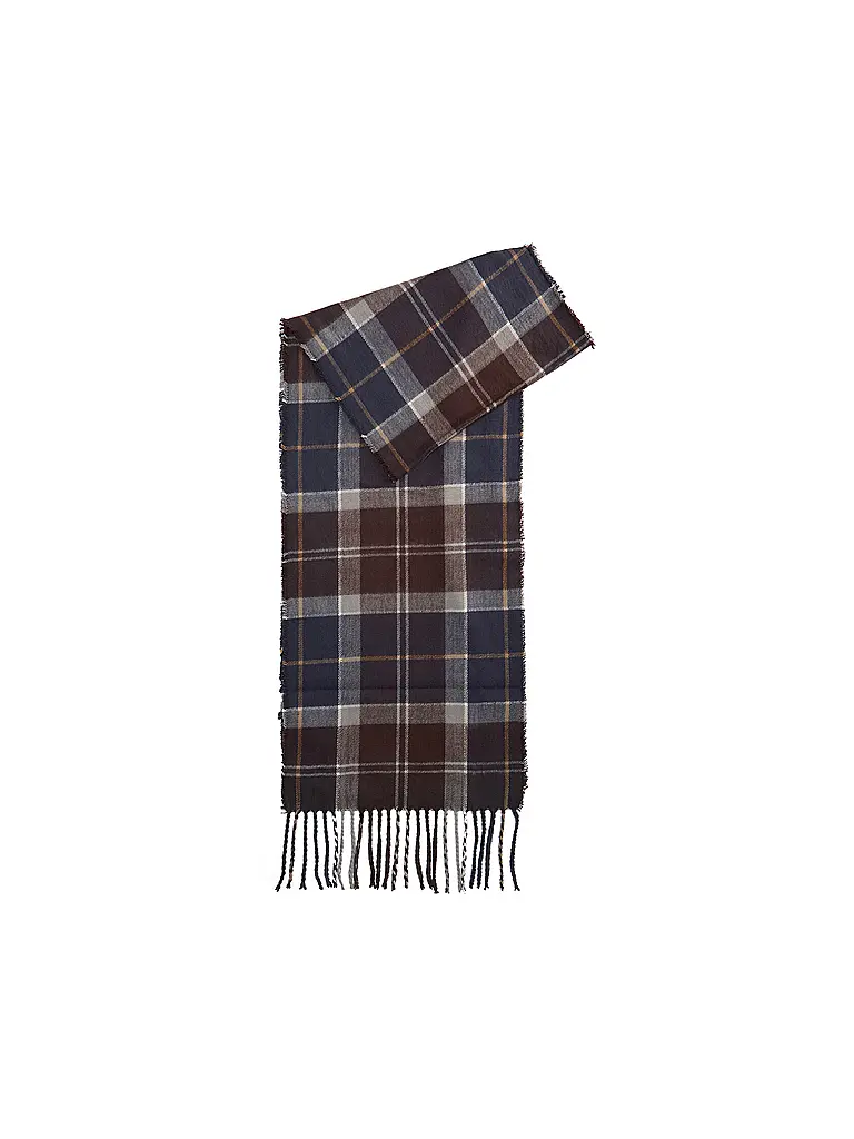 BARBOUR | Set regalo 2 pezzi sciarpa e cappello SWINTON CHRISTMAS | Grigio