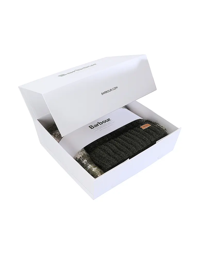 BARBOUR | Set regalo berretto e sciarpa SALTBURN | 