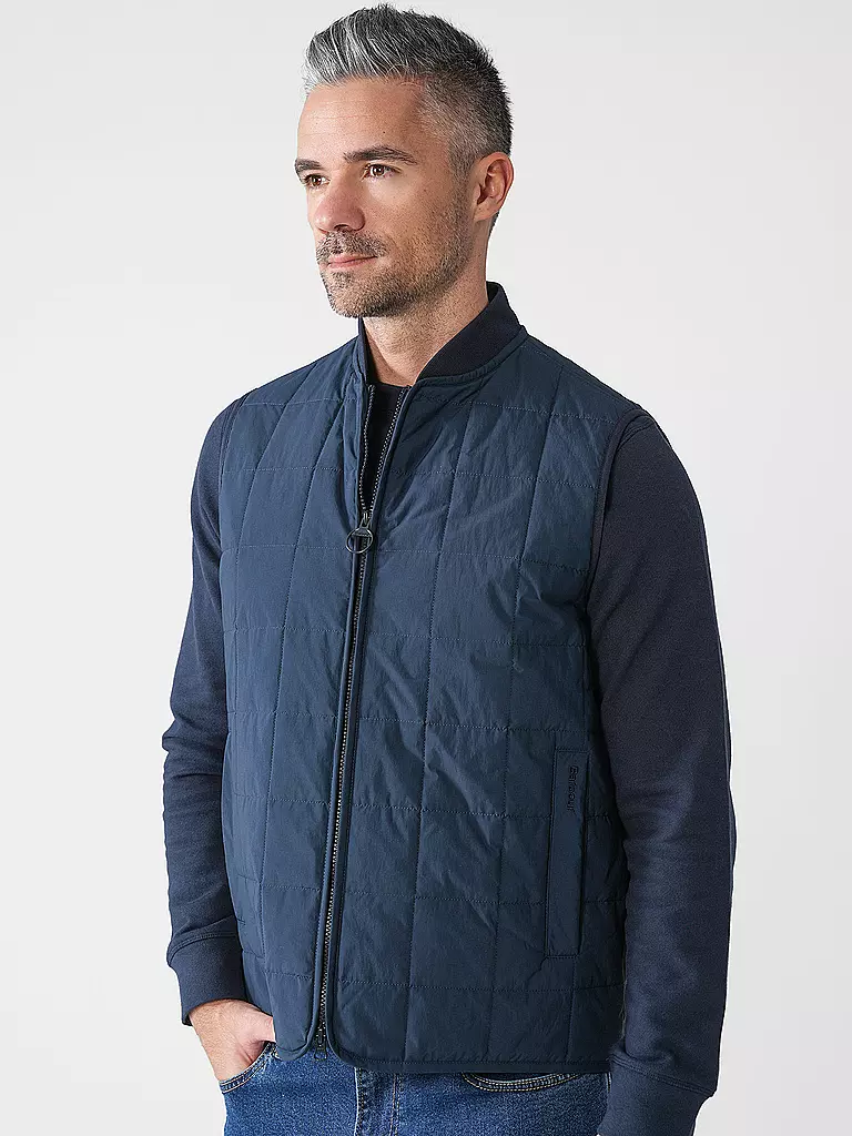 BARBOUR | Steppgilet ELMSTONE | Blu scuro