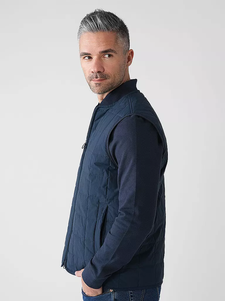 BARBOUR | Steppgilet ELMSTONE | Blu scuro